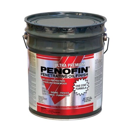 PENOFIN Ultra Premium Transparent Cedar Oil-Based Penetrating Wood Stain 5 gal F5MCM5G